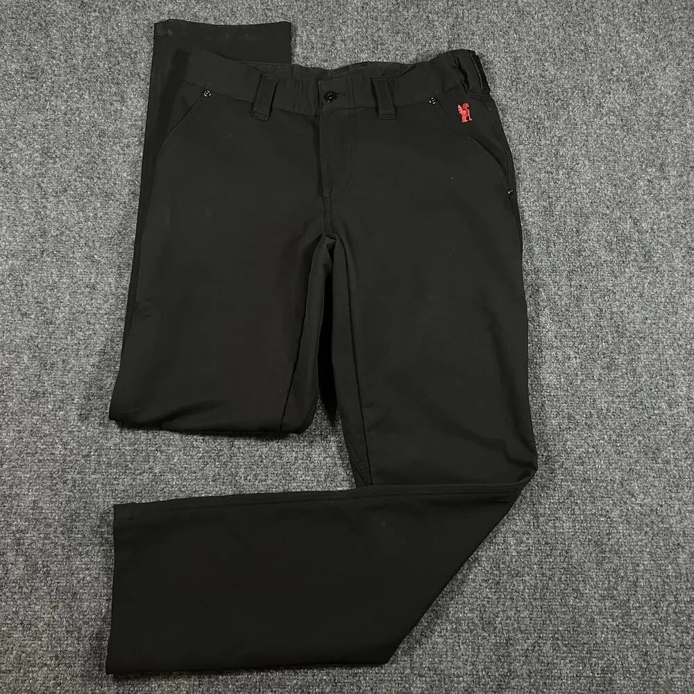 Chrome Industries Pants Mens 32x32 Black Chino Slim Polyester Cycling Riding
